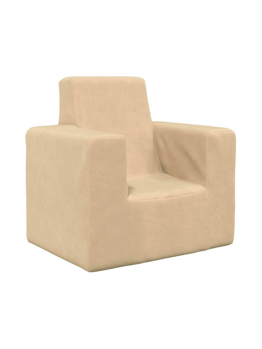 Armchair Beige 52x38x50cm