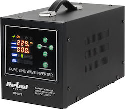 Rebel POWER-1000-LFP4 Pure Sine Wave Inverter 700W 12V