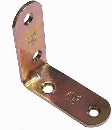 Iridium Reinforced Corner Bracket with Rib 30x30mm Amig Mod.3