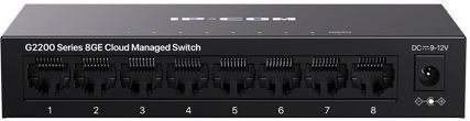 IP-COM G2208D Managed Switch με 8 Θύρες Gigabit (1Gbps) Ethernet