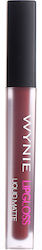 WYNIE Υγρό Κραγιόν Matte Deep Plum