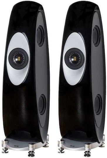 Elac Concentro M.2 Ζεύγος Ηχείων Hi-Fi Δαπέδου Μαύρο