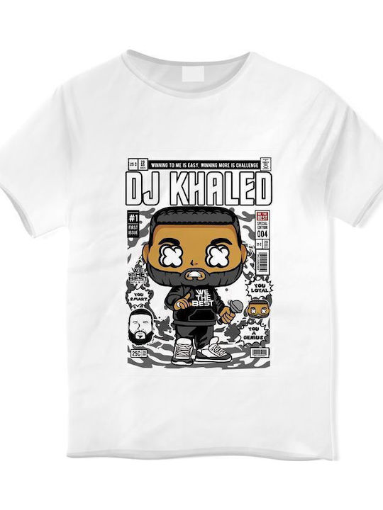 Παιδικό T-shirt White Dj Khaled  White