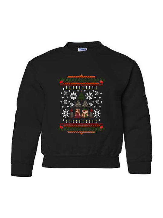 Παιδικό Φούτερ Elfs  Black