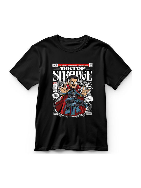 Παιδικό T-shirt Μαύρο Dr Strange