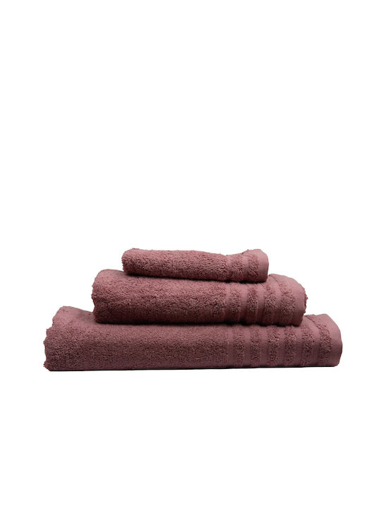 Epavlis Homeware Πετσέτα Χεριών Σχ.2004 30x50εκ. Κοραλί