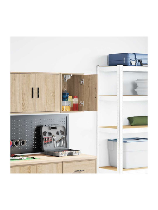 Wall Cabinet Garage Sonoma Oak Engineered Wood Brown 30 x 30 x 41 cm