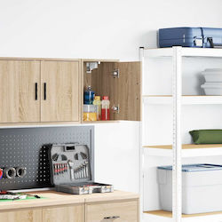 Wall Cabinet Garage Sonoma Oak Engineered Wood Brown 30 x 30 x 41 cm