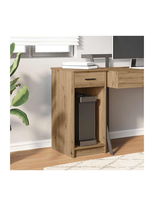 Computerturm-Ständer Schublade Artisan Eiche 35...