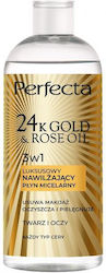 Perfecta 24k Gold & Rose Oil Micellar Wasser Make-up Entferner 400ml
