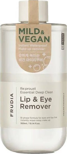 Frudia Re:proust Essential Deep Clean Lichid Îndepărtare Machiaj Ochi & Buze 300ml