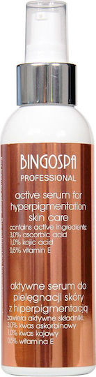 BingoSpa Active For Hyperpigmentation Serum Προσώπου & Ματιών με Βιταμίνη C & Βιταμίνη E για Λεύκανση 135gr