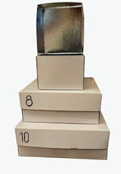 Maryse Disposable Pastry Shop Paper Box 22x22cm