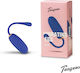 Teazers Vibrator Ei mit Fernbedienung Blau