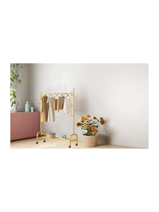 Cuier metalic auriu 100x37x154cm Sd-952a Produsul se livrează neasamblat Instrucțiuni detaliate de asamblare incluse Cuier metalic auriu 100x37x154cm Sd-952a Produsul se livrează neasamblat Instrucțiuni detaliate de asamblare incluse