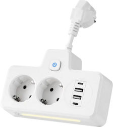 Power Strip 2 Sockets