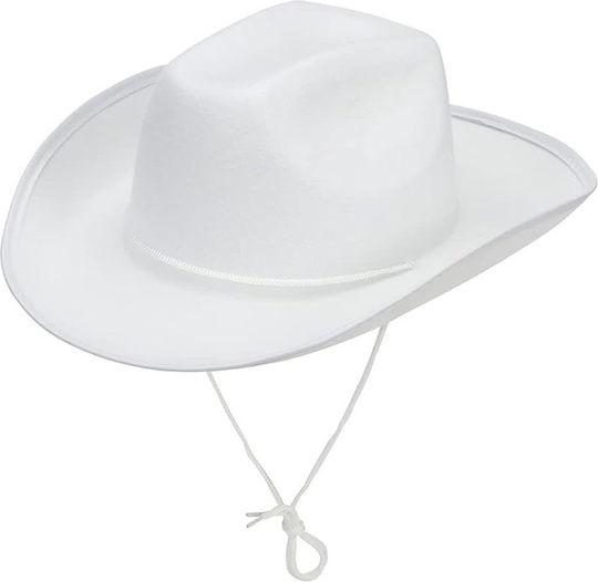 White Cowgirl Hat #7973