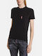 Damen T-Shirt Black