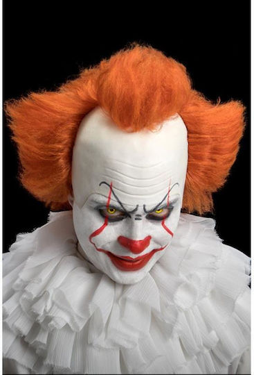 Carnival Wig Bald Orange for Halloween