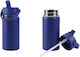 iDrink Thermos Bottle 400ml Navy Blue