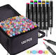 Drawing Markers Double Tip Set 120pcs