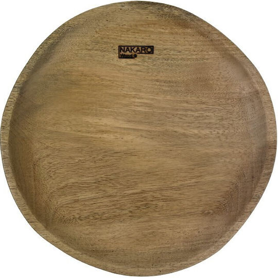 Nakaro Wood Wooden Serving Platter 35x35cm