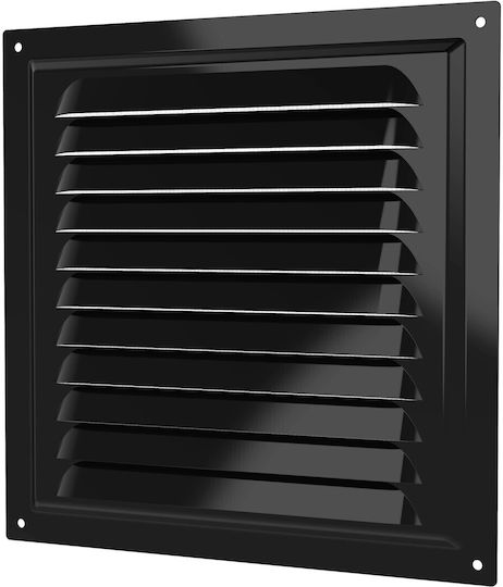 Mmotors Persidă de Ventilație 15x15cm Pătrată cu Plasă de Ventilație