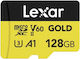 Lexar Professional microSDXC 128GB U3 V60 A1 UHS-II 280MB/s
