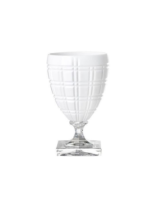 Mario Luca Giusti Glass for White Wine made of Crystal in White Color Goblet