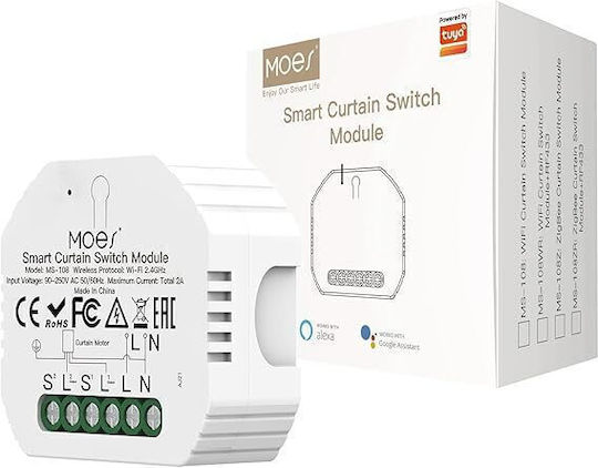 MOES Comutator Inteligent Wi-Fi 2A MS-108