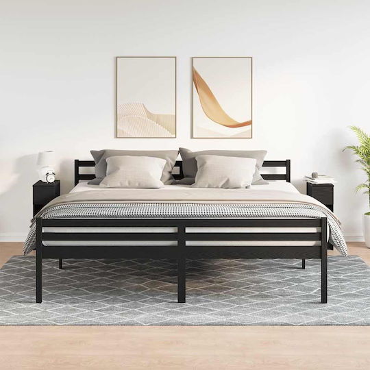 Комоди Дървени Black oak 2бр 20x36x60см
