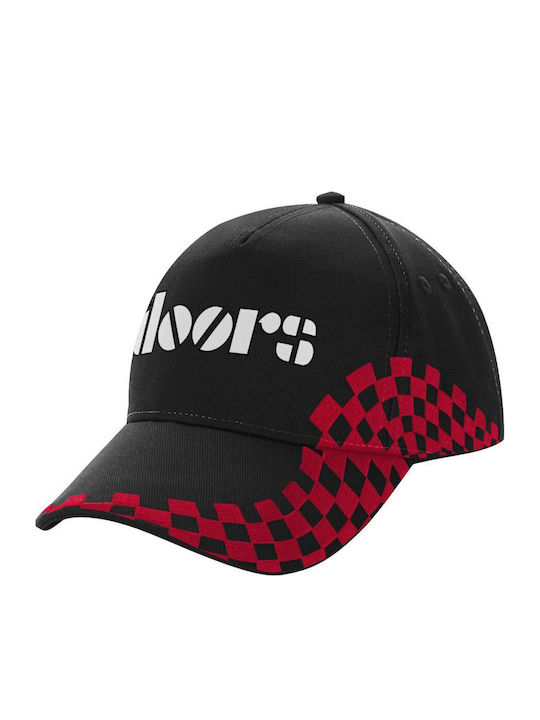 Doors Adult Cap Ultimate Black Red Racing 100% ...