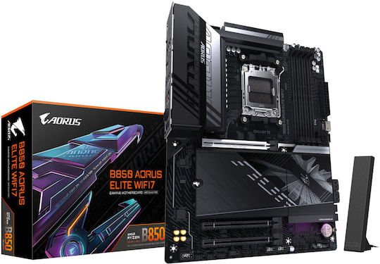 Gigabyte B850 AORUS ELITE WIFI7 Mainboard ATX mit AMD AM5 Sockel