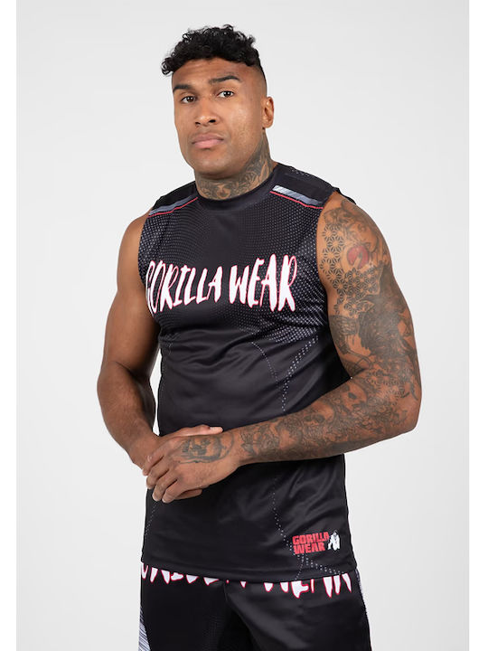 Gorilla Wear Ανδρική Αμάνικη Μπλούζα 90152-905 Μαύρη