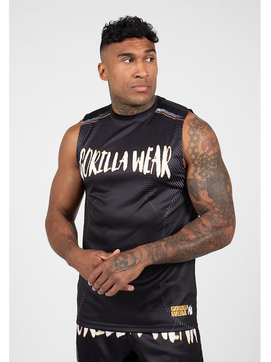 Gorilla Wear Ανδρική Αμάνικη Μπλούζα 90152-922 Μαύρη
