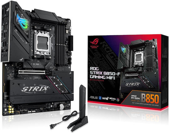 Asus ROG STRIX B850-F GAMING WIFI Mainboard ATX mit AMD AM5 Sockel