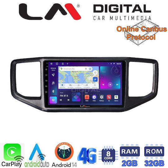 LM Digital Car Audio System for Volkswagen Amarok 2017 > 2021 (Bluetooth/USB/WiFi/GPS/Apple-Carplay/Android-Auto)