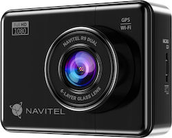 R9 Dual Set Camera DVR Auto 1080P Cu Ecran 2.7" Wi-Fi GPS Și Cameră Video Spate