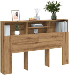 vidaXL Bed Headboard made of Wood Coffee