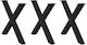 vidaXL Метално Кракче За Мебел 3 Бройки Подходя...