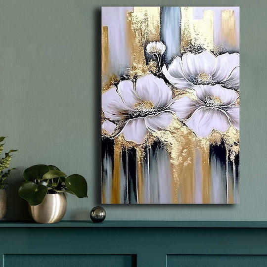Canvas Painting 895fna1191 70x100cm Multi Wallity Vertical Wood Canvas