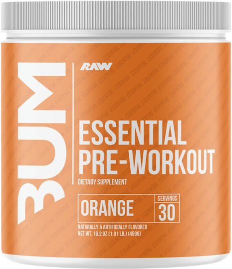 Raw CBUM Essential Pre Ειδικό Συμπλήρωμα Διατροφής 405gr Raspberry Cream