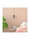 Opviq Kemtel Pendant Light Black with Socket E27 16x16x126cm