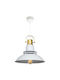 Opviq White Висящо Осветително Тяло Бял с Цокъл E27 34.5x34.5x120см.