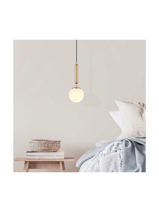 Opviq King Pendant Light Yellow with Socket E14, E.14 15x15x139cm