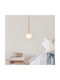 Opviq King Pendant Light Yellow with Socket E14, E.14 15x15x139cm