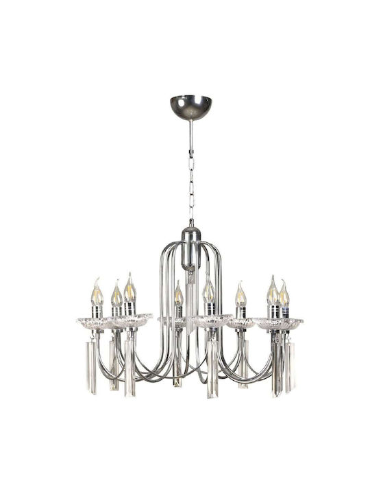 Opviq Kontes Chandelier Gray 941RTN1433