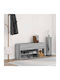 Entry Furniture with Shoe Rack Sonoma Gray 102x30.5x45cm