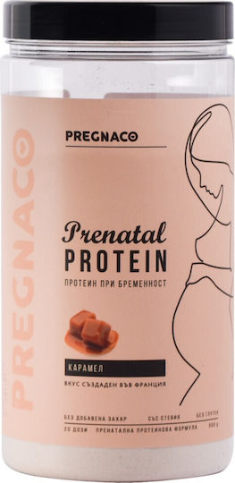 Pregnaco Prenatal Protein Протеин Суроватъчен Без Глутен с Вкус Карамел 500гр