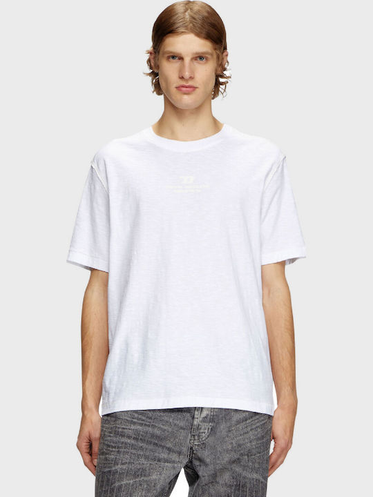 Diesel T-shirt White A16424-0QKAP-100 | Skroutz.mt